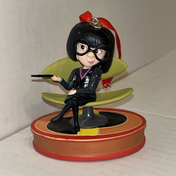 Disney Other - EDNA Talking DISNEY Sketchbook ORNAMENT 2016 - THE INCREDIBLES Designer LOGO